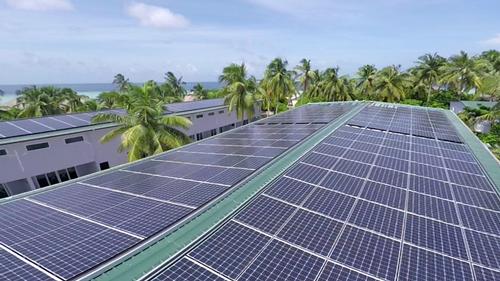 Solar panels will be used as a design feature / Crown & Champa Resorts