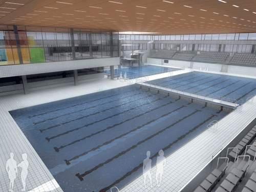 New-look Edinburgh pool nears opening