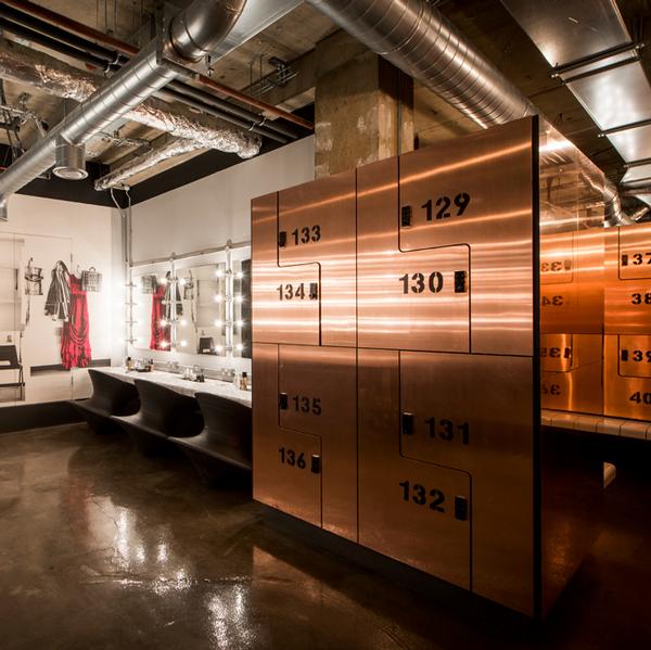Lockers can be made to suit five-star venues