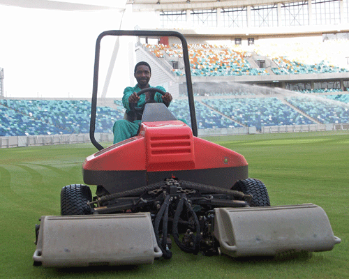 Ransomes Jacobsen delivers World Cup equipment