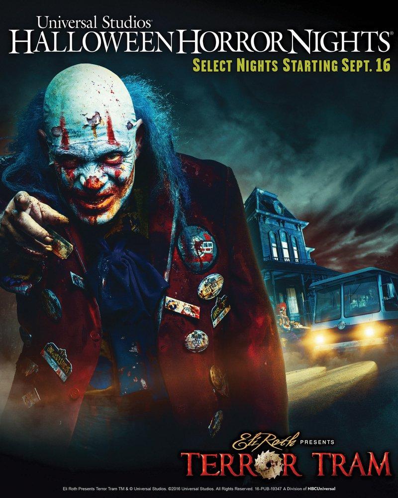 A well-known celebrity evolves into a crazed killer clown in Universal Studio Hollywood's upcoming Halloween scarefest