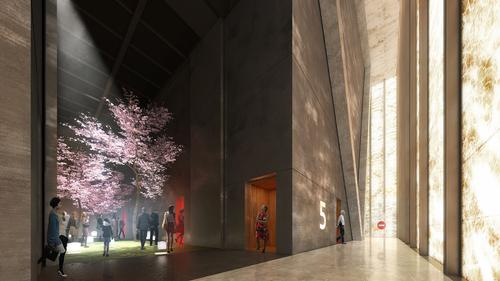 The space is highly adaptable based on the situation / Render by Luxigon