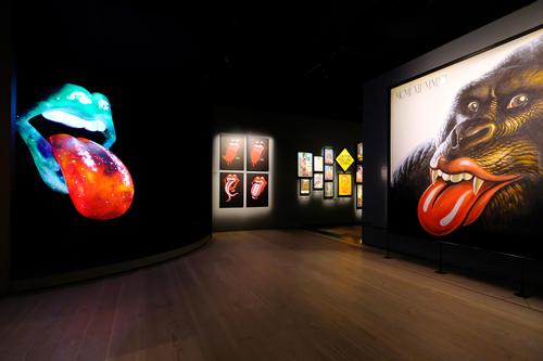 Electrosonic has created the AV for the touring exhibition on the life and times of the Rolling Stones

