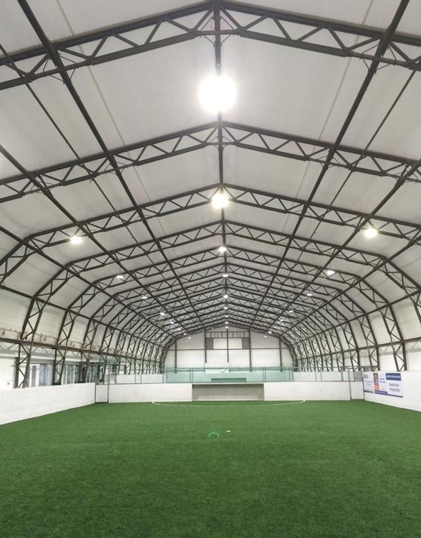 LEDs light sports centre