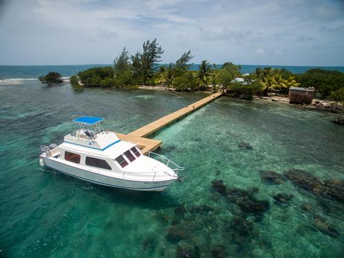 A 25 minute boat trip connects the island with Coppola's Turtle Inn resort / The Family Coppola