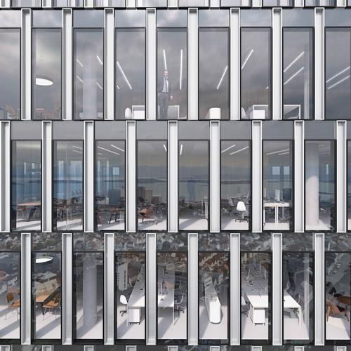 The developers hope the project will attract major companies to establish offices in the city / Schmidt Hammer Lassen Architects
