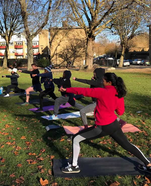Our Parks not only gets low income people active, it also gives them a social outlet