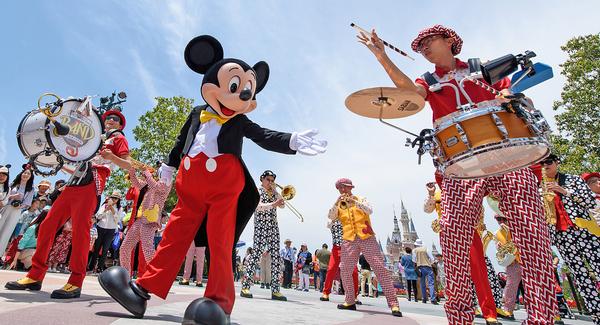 The Shanghai Disneyland Band performs multiple times every day / PHOTO: Todd Anderson