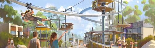 The development will include a number of records and first
