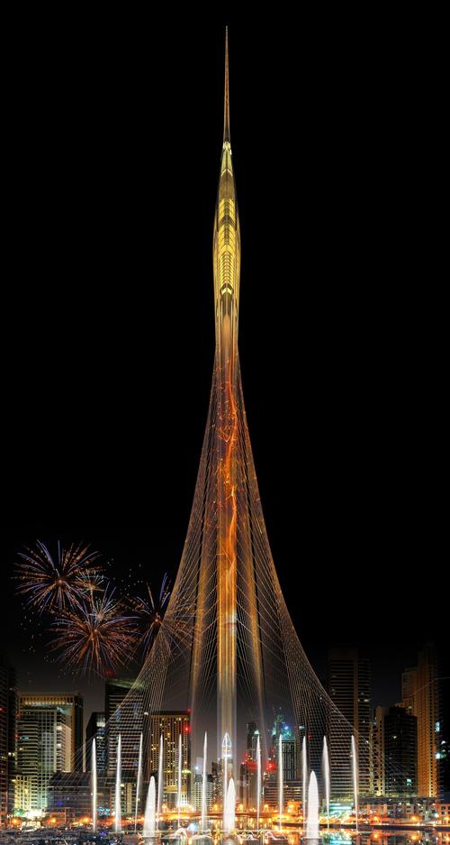 The project has been described as a monument for Dubai and 'a signal to the world'