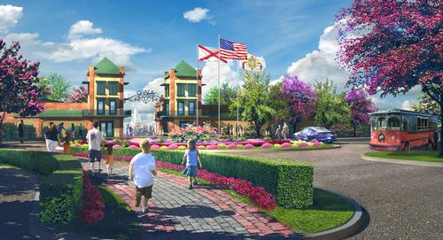 Phase one of the development will include the hotel, retail, dining and theme park