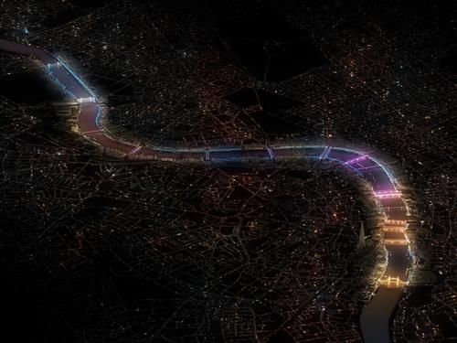 Leo Villareal's masterplan overview / Leo Villareal and Lifschutz Davidson Sandilands and MRC