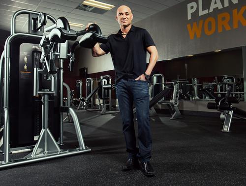 Andre Agassi nets David Lloyd contract for fitness line