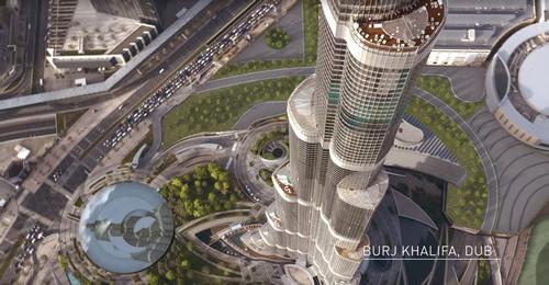 BIG's design for the Burj Khalifa control centre / Hyperloop One