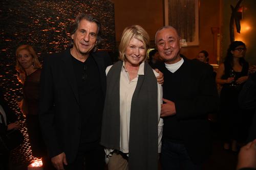Rockwell and Nobu were joined by Martha Stewart at a special launch in New York / Joe Schildhorn, Ben Gabbe