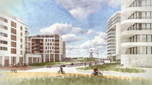 A long-distance cycle path will be improved / West 8