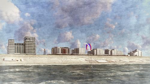 Watersports will be encouraged in the new district / West 8