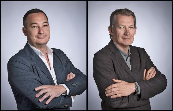 Populous architect Chris Lee (left) and practice founder Rod Sheard
