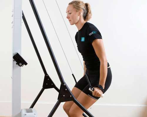 Workouts combined with Concept2's SkiErg