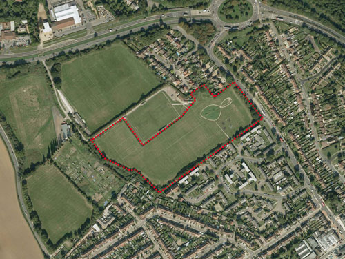 The site of the proposed new Cotlandswick leisure facility