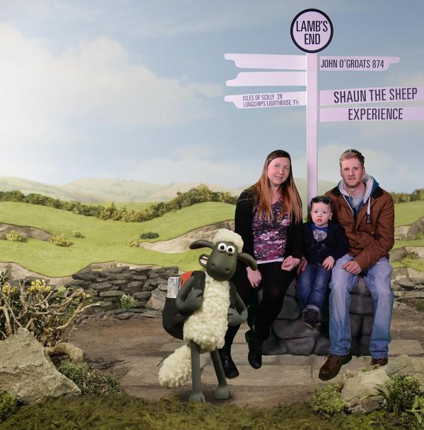 At Land’s End (or Lamb’s End), UK, visitors must try to cure Shirley the Sheep’s hiccups. Shaun the Sheep Experience is a joint venture between Aardman Animations and Heritage GB