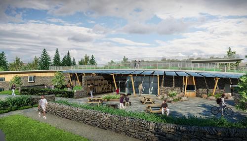 Development of JDDK's £14.8m eco-friendly discovery centre at Hadrian's Wall underway 
