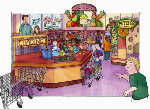 Fundamentally Food will now include a new diner area, which, along with the existing grocery area / Jack Rouse Associates 