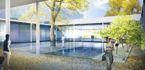 The Design Museum forecourt / Office OU