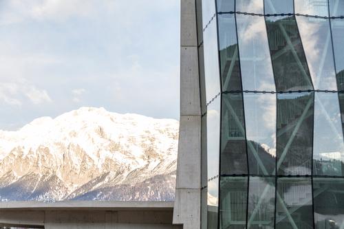The location includes an impressive alpine backdrop / Snøhetta Architects