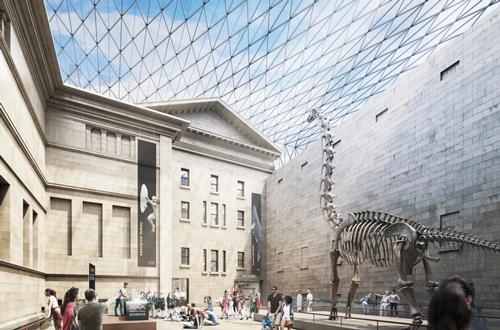 The new masterplan envisages a great hall at the site’s centre