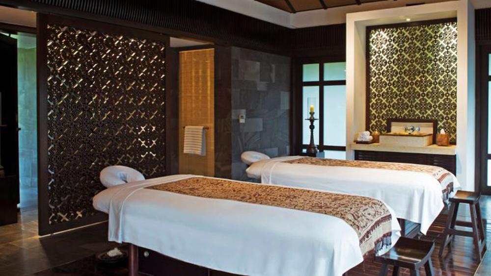 One of the treatment rooms at the Heart of the Earth Spa One of the treatment rooms at the Heart of the Earth Spa