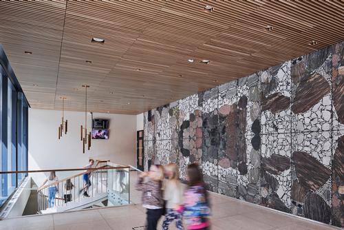 The expansion links the museum and cinema together 