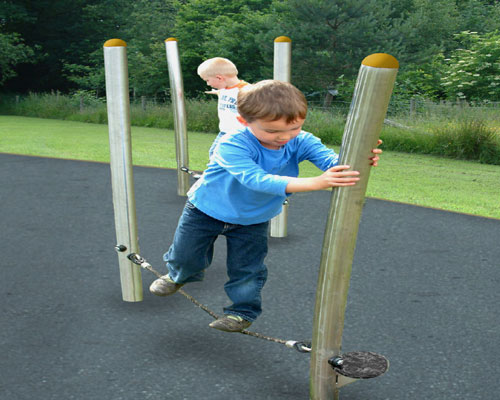 Brand new stainless steel trail from Playdale! 