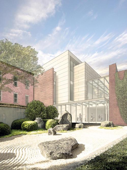 The museum's Asian Garden will be relocated