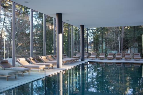 The new spa is part of a CHF40m (US$40m, €36m, £28m) renovation by Hong Kong-based interior design firm Peter Silling & Associates