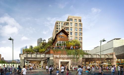 The plans aim to breathe new life into the derelict Bishopsgate Goodsyard site / Hammerson