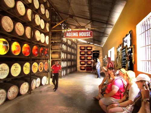 The tour will highlight the history and process of crafting a premium rum