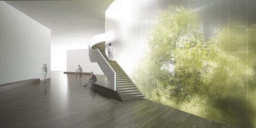 The buildings are designed to connect the surrounding community / Steven Holl Architects