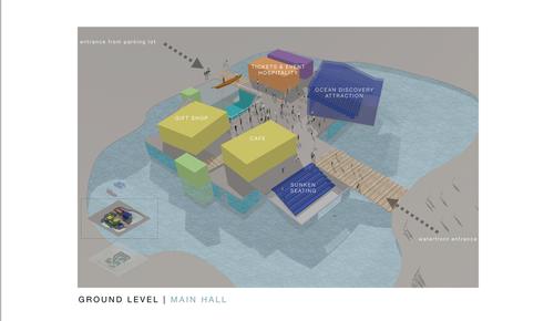 The centre would use existing resources such as local fisheries experts and Ocean Networks Canada to create a product celebrating the oceans