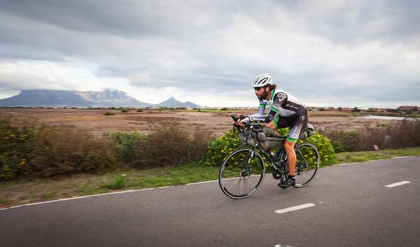Beaumont uses trackers to record his power during his training sessions