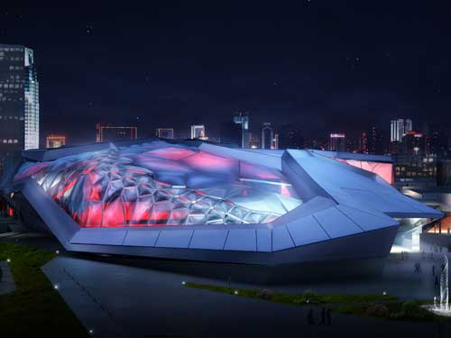 The scheme aims to 'connect' the city's urban and natural life