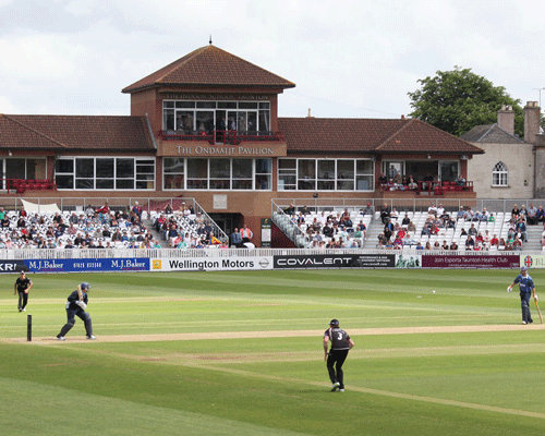 Arena's red ribbon opening at Somerset CCC