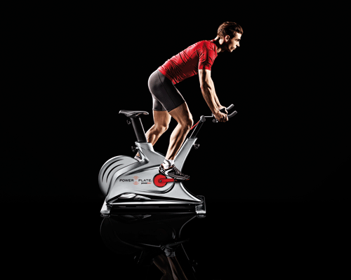 Power Plate unveils the vibrating bike