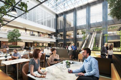 A winter garden is a major component of the revamp