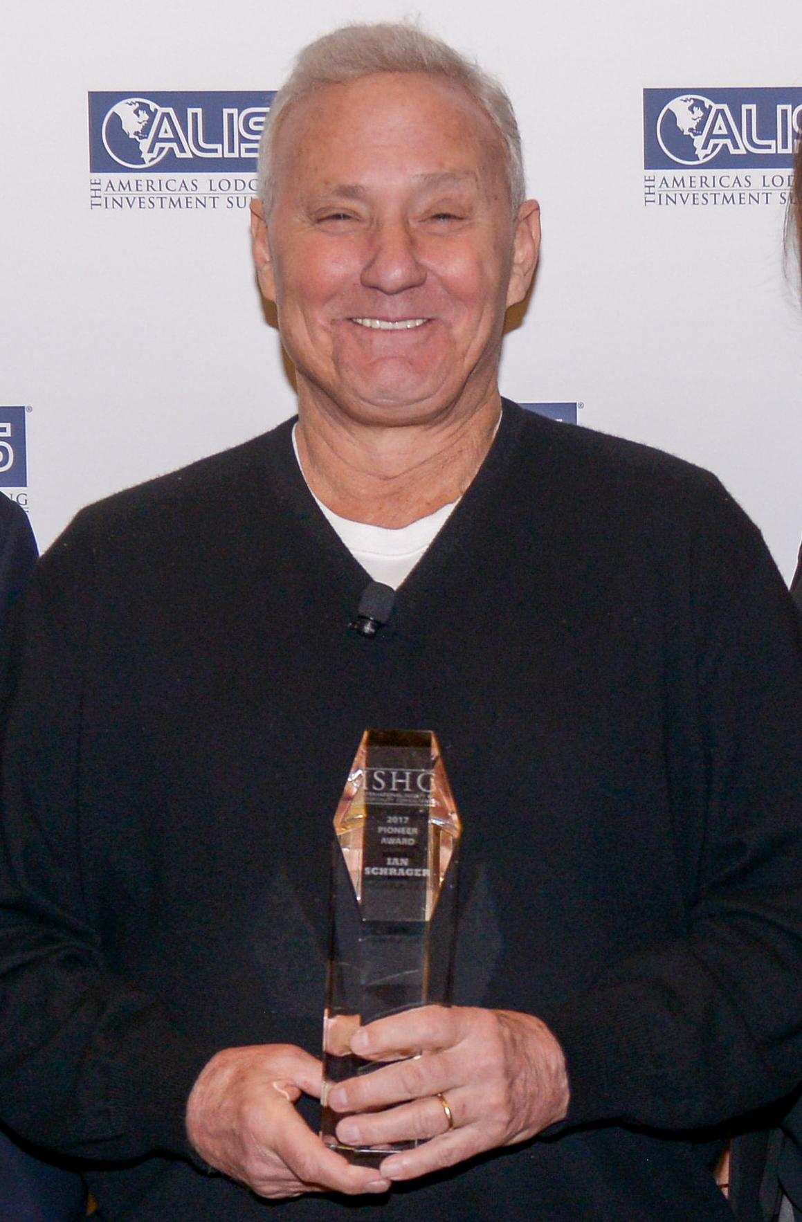 Boutique hotelier Ian Schrager has won the 2017 Pioneer Award for his services to the hospitality inmdustry / Pioneer Award