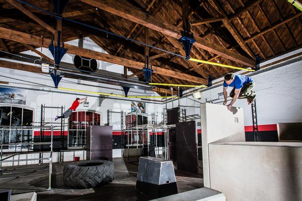 Parkour Generations’ Chainstore Gym in east London offers classes, events and education / photo: ben curwen
