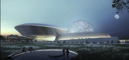 Shanghai Planetarium broke ground in November