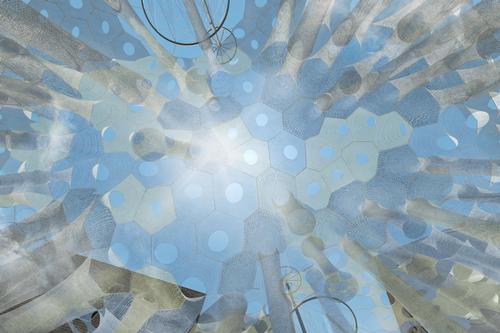 Lumen applies insights and theories from biology, materials science, mathematics, and engineering / Jenny Sabin Studio