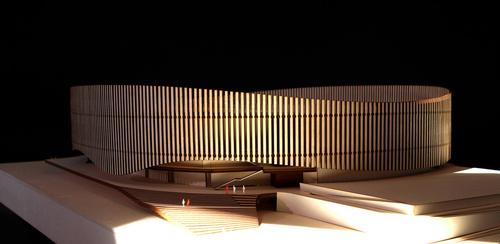 According to the architects, the podium acts as a link to the adjoining neighbourhood / Royal Arena and 3XN Architects