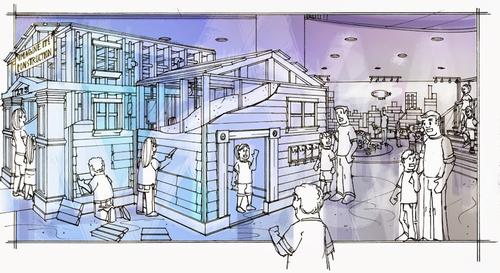 Tools for Solutions will gain a new construction house to teach what is behind the walls of a home / Jack Rouse Associates 